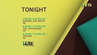 HITS TV Asia - Tonight Schedule (July 24, 2026)