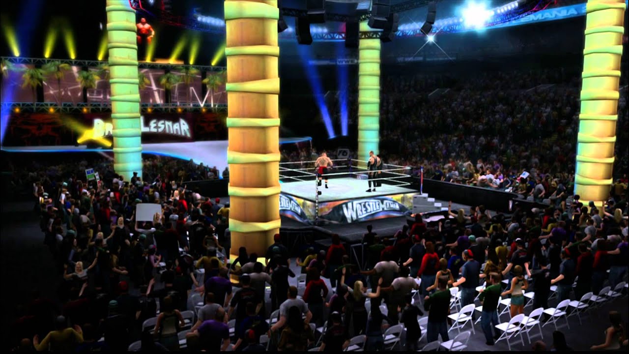 WWE 13 - Brock Lesnar vs Undertaker Simulation Match HD