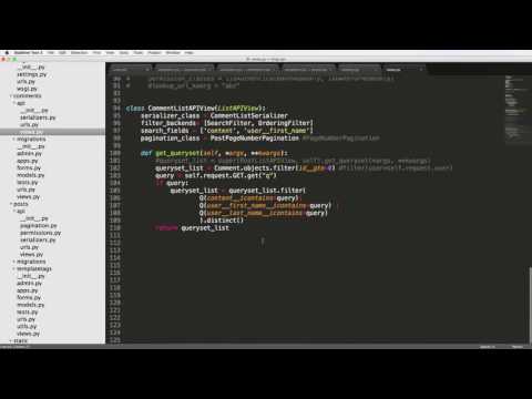 Blog API with Django Rest Framework 31 of 33   Django Rest Framework Settings
