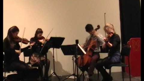 Rhumba for String Quartet by Michael McLean, performed by 6th Borough Quartet