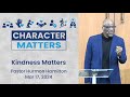 Recorded live kindness matters pastor hurmon hamilton