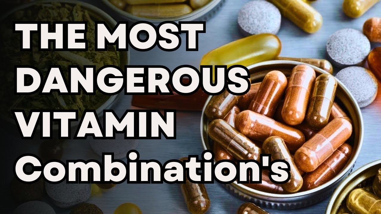 11 Dangerous Vitamin Combos You Should Never Take Together!