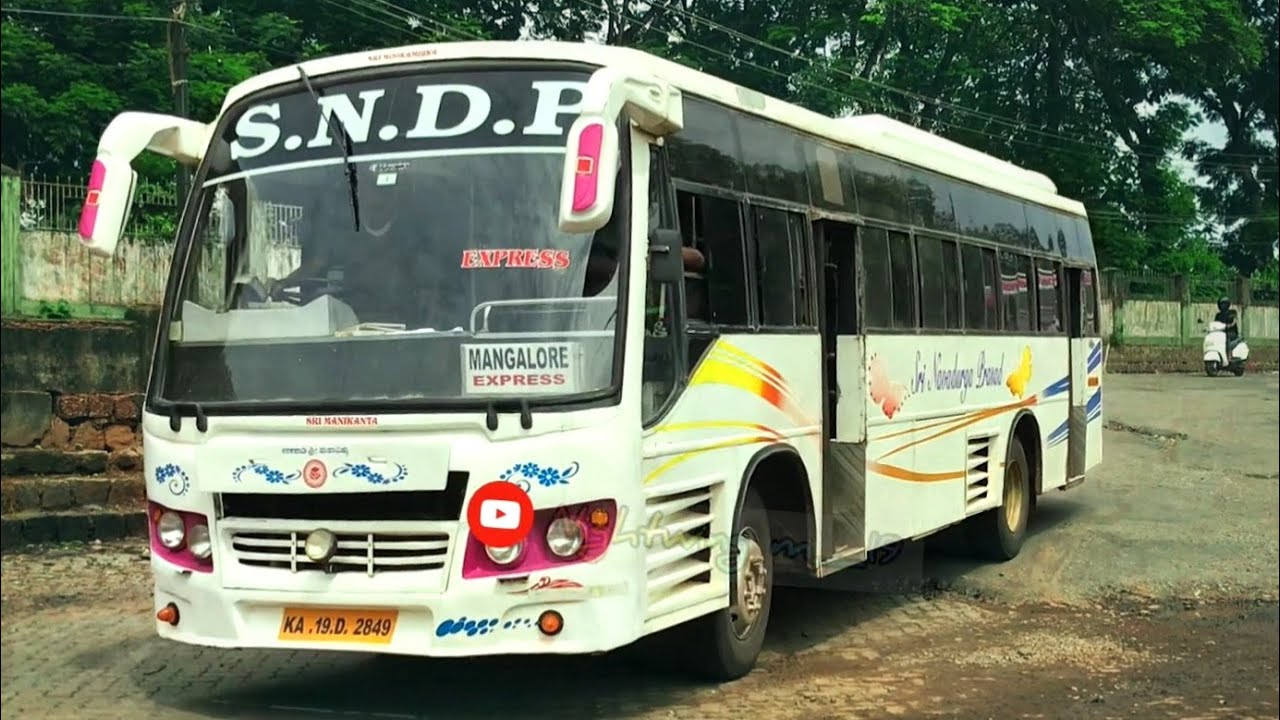 Sndp Bus SNDP | Mangalore buses - YouTube