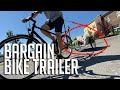 Can an Ikea bike trailer match a cargo bike? Putting a bargain-bin cargo bike trailer to the test