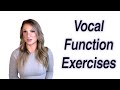 Vocal Function Exercises (Voice Therapy)