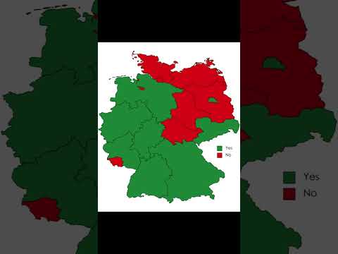 Video: Mapa njemačkih država
