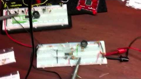 Ultrasonic Range Finder - Circuit Test