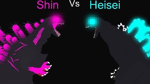 Heisei Godzilla vs Shin Godzilla
