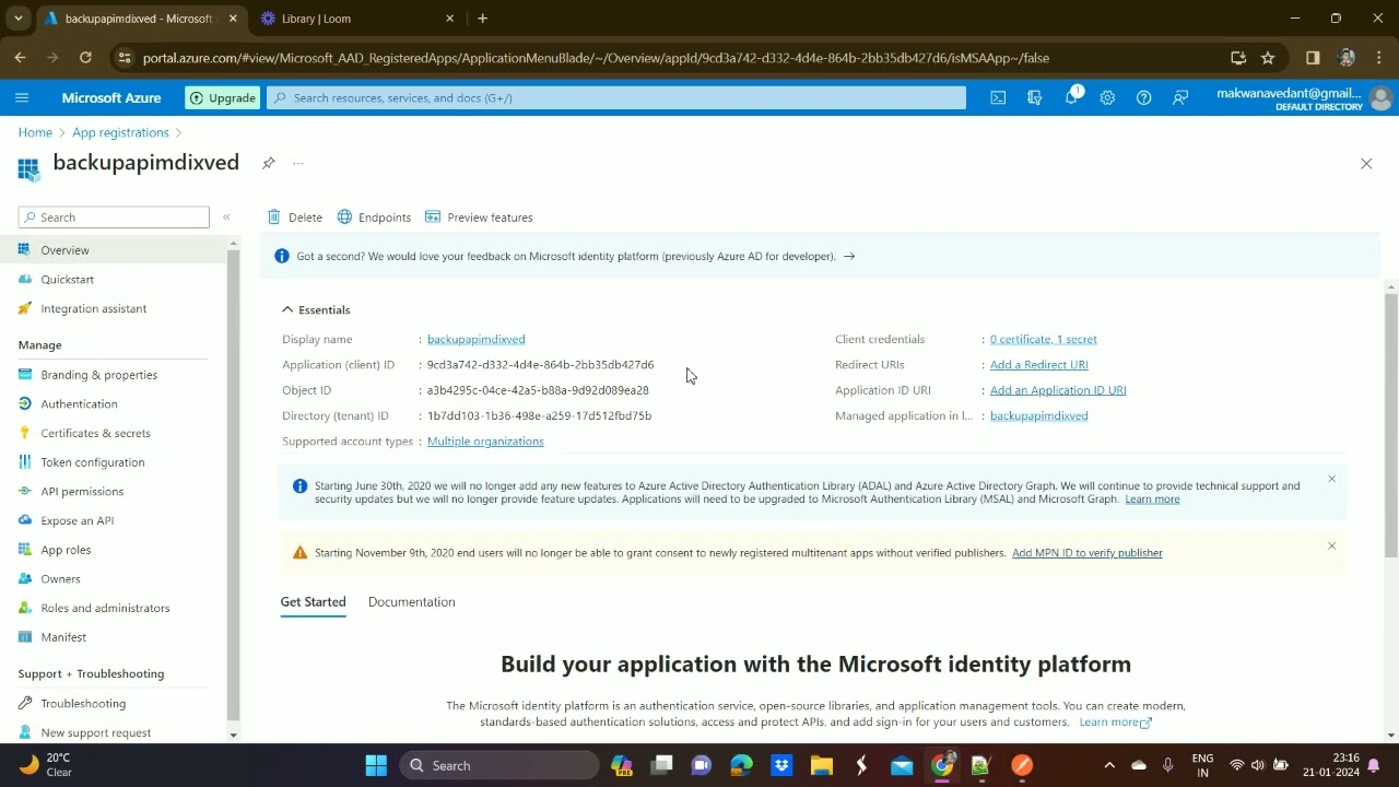Backup and Restore of Azure API Management Service