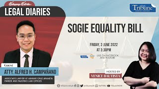 SOGIE Equality Bill | Legal Diaries | #KalingangKatribu