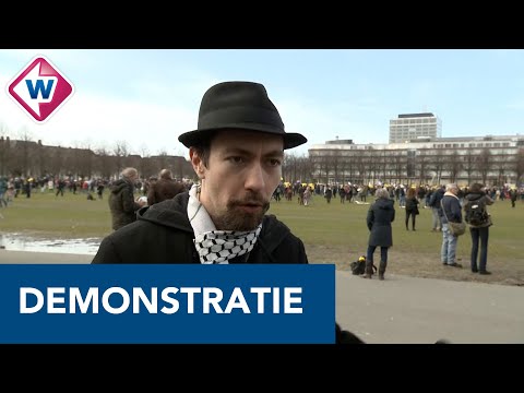 Demonstrant tegen coronabeleid: 'Te veel mensen op het Malieveld, noem het burgerlijke ongehoorza...