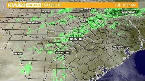 Radar for Austin weather: Rain moves through Central Texas | KVUE