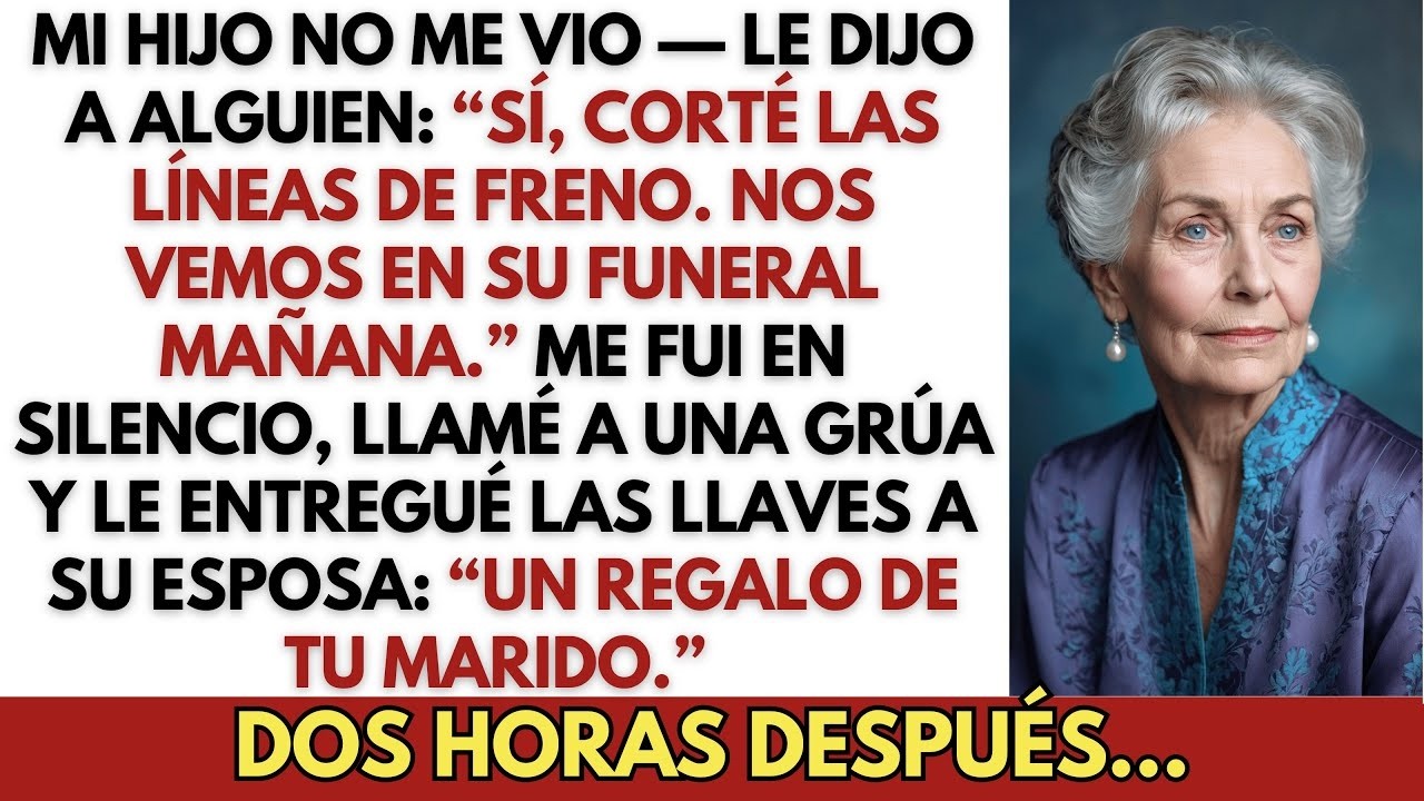Mi Hijo Dijo A Un Desconocido： “Corté Las Líneas De Freno  Nos Vemos En Su Funeral” 2 Hor