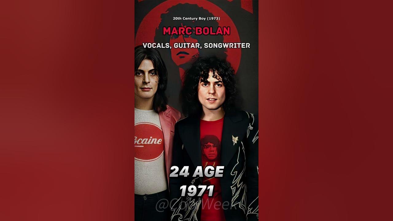 T-Rex 20th Century Boy (1973) - THEN vs NOW transformation
