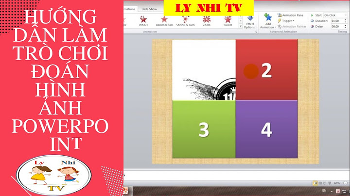 Hướng dẫn làm trò chơi trong powerpoint	Informational