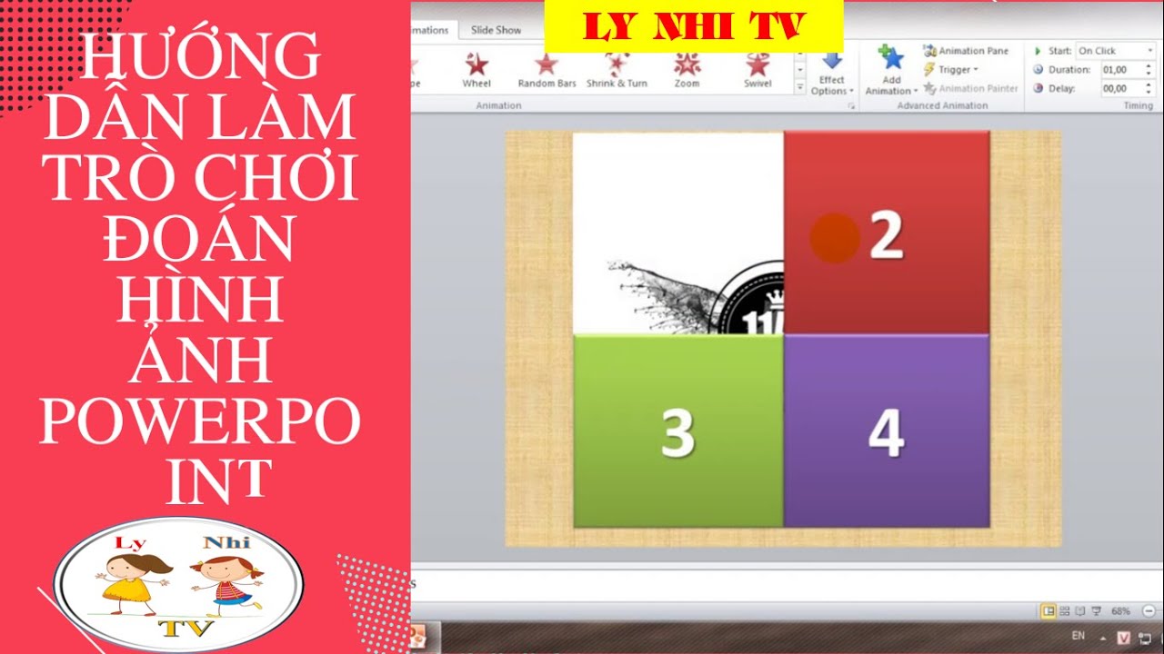 Game powerpoint  Lật ô giải đáp câu hỏi đoán hình nền  Trò chơi trên  Powerpint  YouTube