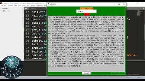 BUSCADOR DE INFORMACIÓN EN ESPECÍFICO , HECHO EN PYTHON.