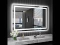 LOAAO 48x32 LED Bathroom Mirror Review  Anti Fog Backlit &amp; Front Lit Vanity Mirror