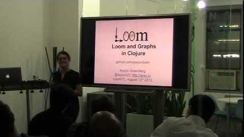 Loom at LispNYC by Aysylu Greenberg