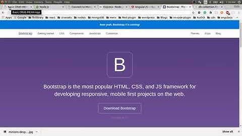 #1 Introduction    Build a Simple MEAN CRUD App Tutorial in Tamil