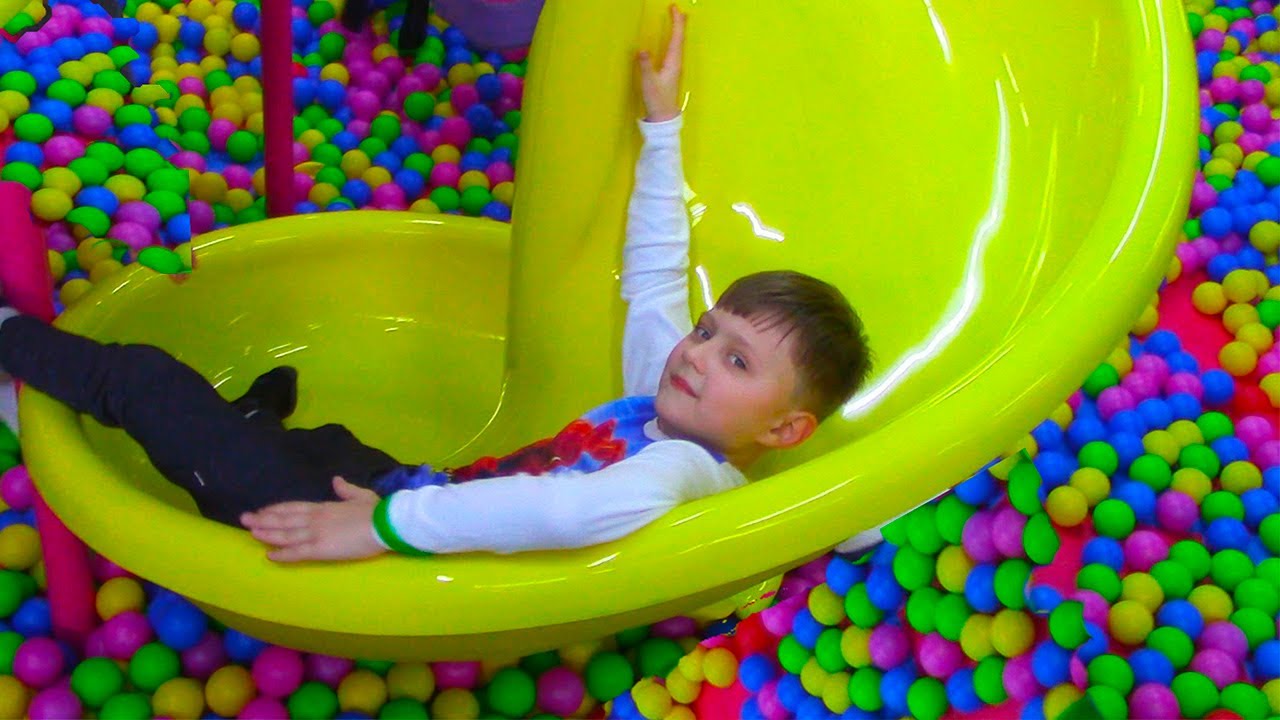 Indoor Playground for kids Family Fun playtime - YouTube