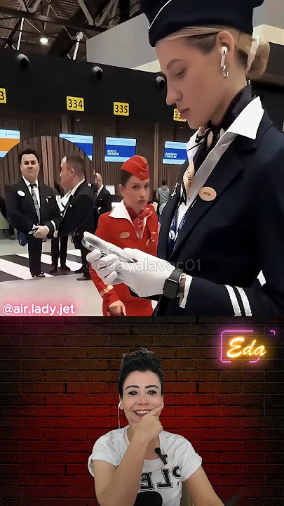 ✈️  Flight Crew’s Epic Instant Reactions to Air Lady Jet! #epicreactions #airladyjet #streetstyle