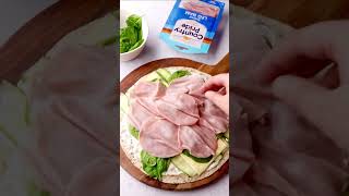 Ham and cheese lunchbox pinwheels #kidfriendly #lunchboxrecipe #easylunch