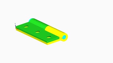 Hinge Simulation using SolidEdge
