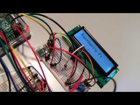 Raspberry Pi - LCDと温度センサー
