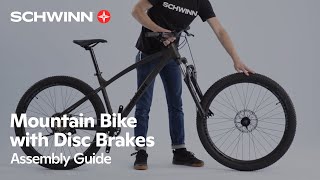 How to Assemble a Mountain Bike with Disc Brakes | Schwinn