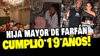 HIJA MAYOR DE JEFFERSON FARFÁN CELEBRA SUS 19 AÑOS Y ASÍ FUE SORPRENDIDA