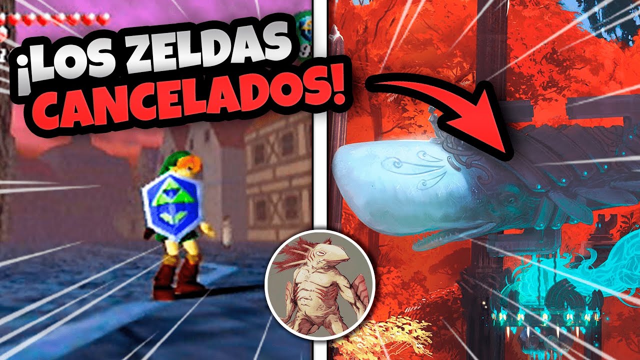 🔥¡NO lo puedo CREER este ZELDA FUE CANCELADO!! 😱 (Explotará tu Mente) || JUEGOS DE ZELDA CANCELADOS🔸