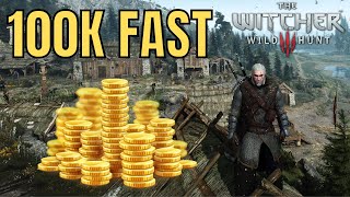More than 100K per hour fastest money farming in 2024 - Witcher 3 next gen