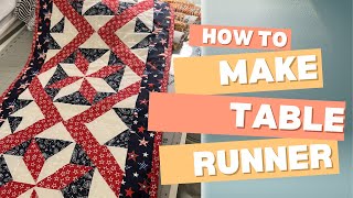 How to Sew Table Runner