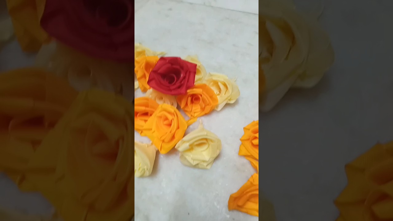 Artificial flowers. YouTube