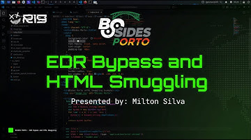 BSides Porto - Live demo presentation (EDR Bypass and HTML Smuggling)