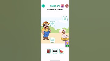 Help Him To Be Rich! 😍 Emoji Story: Tricky Puzzles | Level 39 |