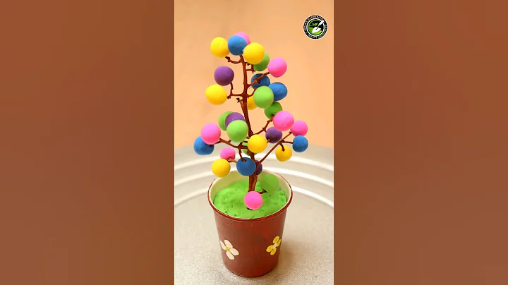 Flower vase making by clay | How to make flower pot #shorts #youtubeshorts #diy #viral #trending