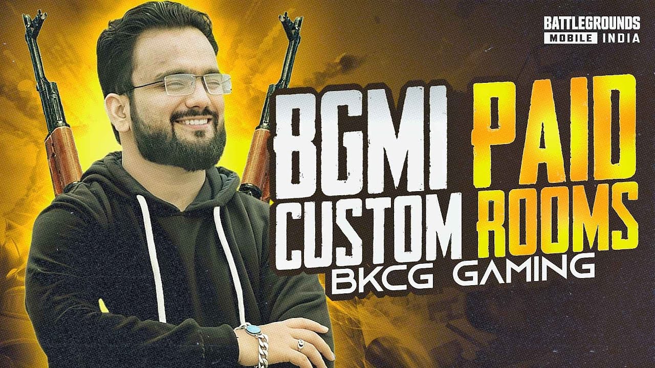 BGMI PAID CUSTOM ROOMS START DAY 1 || BKCG GAMING - YouTube