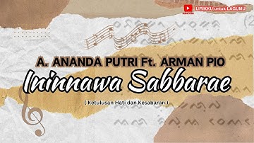 [BGS/INDO/ENG SUB] LYRICS VIDEO Andi Ananda Putri Ft. Arman Pio - Ininnawa Sabbarae | VIDEO LIRIK