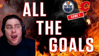 How Many Goals?! Steve Dangle Reacts To Game 1 Of The Battle Of Alberta