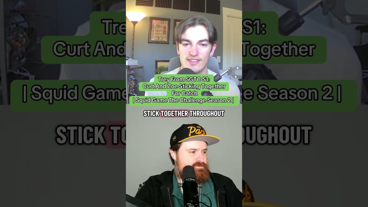 Curt And Zoe Squid Game The Challenge Season 2 #squidgame #squidgamethechallenge