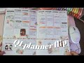 Q1 planner flip through in my passion planner weekly