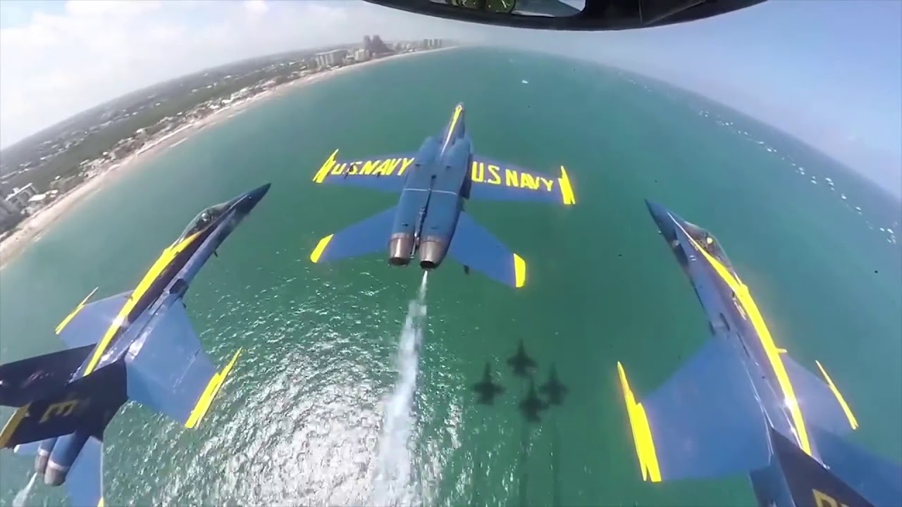 Amazing Cockpit View! US Navy Blue Angels Team Highlights - YouTube