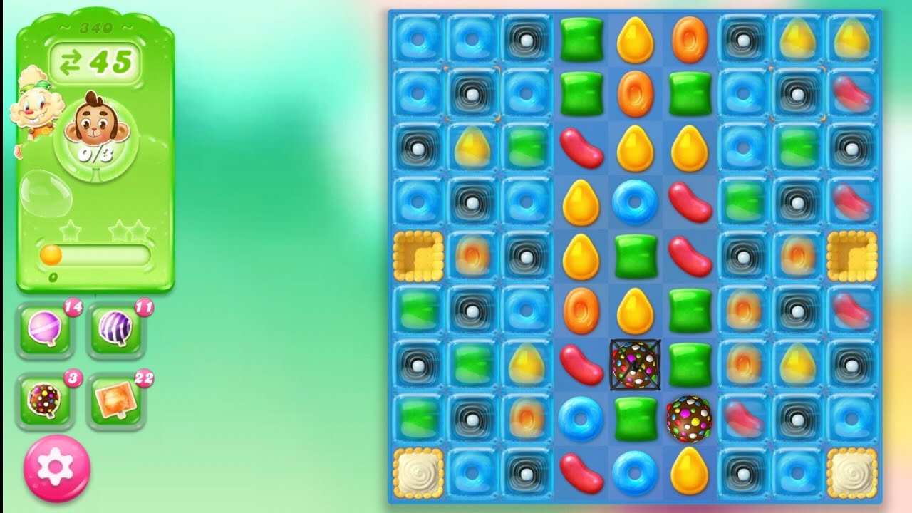 Candy Crush Jelly Saga level #340 - YouTube