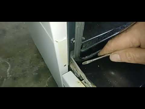 Como retirar a porta do forno do fogão e colocar