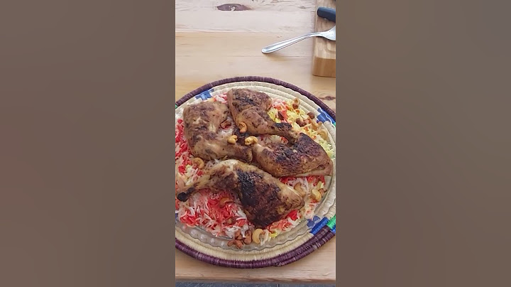 mandi rice and chicken مندي بالدجاج ملك الاطباق العربية الوصفة كاملة بتلاقوها بقناتي 💜