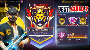 Join Best Free Fire Guild 😱 I Gifted 1,00,000 Diamonds to my Guild members 😳 - Garena Free Fire