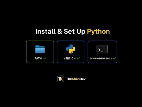 How to Install Python in 2 Minutes | Add to PATH + Check Version + Python Shell