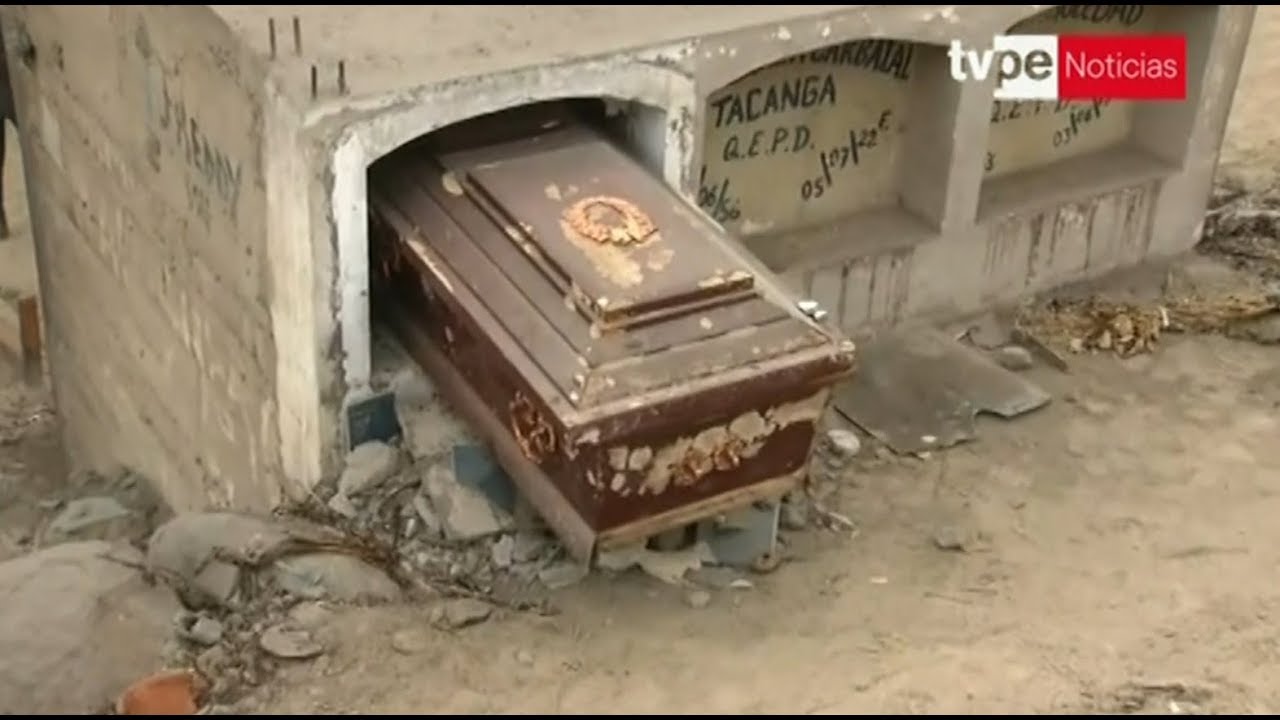 SJL vecinos denuncian profanación de tumbas en cementerio Santa María